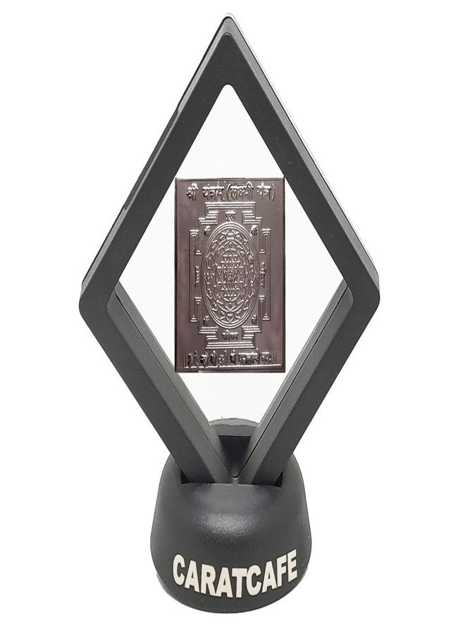 PRD CARATCAFE Pure Silver 990 BIS Hallmark Sri yantra Laxmi Yantra for Vastu Dosh/Pooja/Spiritual Worship/Wealth, Luck and Peace 1.5" x 1.5", 9-10 g - Image 1